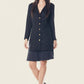 Grace Long Blazer Dress in Black – Women’s Tailored Blazer Dress