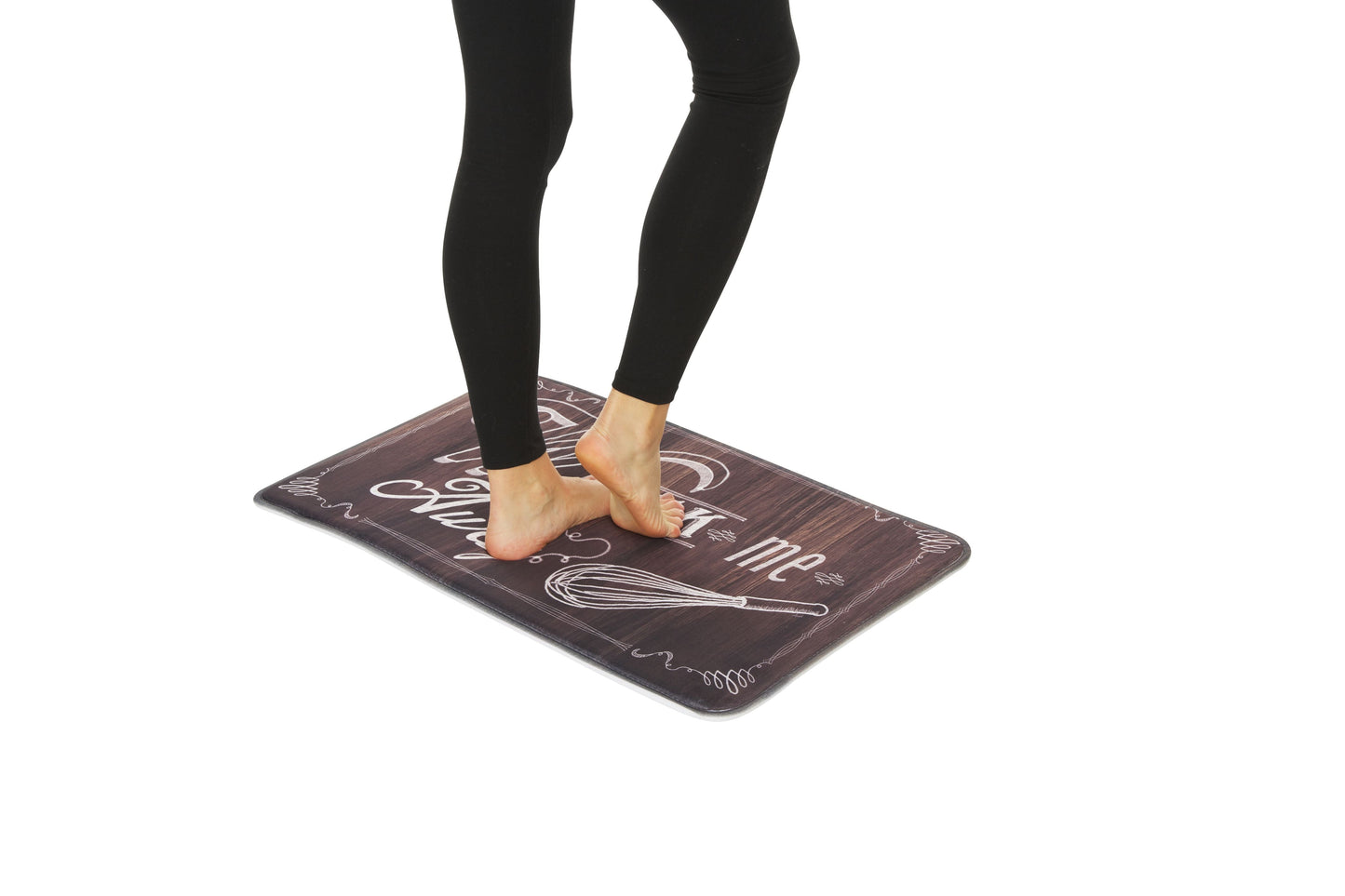 J&V TEXTILES Relax Series Series 20"x30" Antifatigue Kitchen Mats (Whisk Me Away)