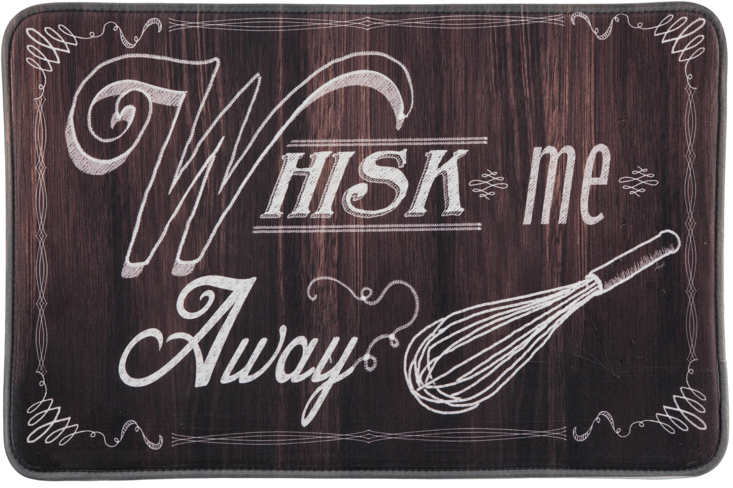 J&V TEXTILES Relax Series Series 20"x30" Antifatigue Kitchen Mats (Whisk Me Away)