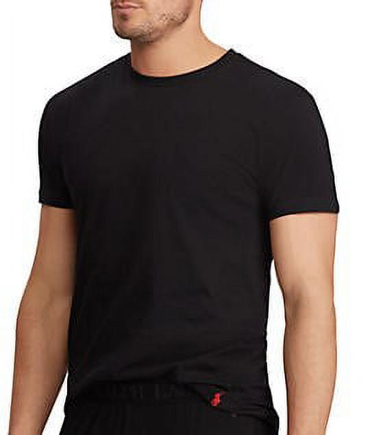Polo Ralph Lauren 3-Pack Crewneck T-Shirts Black Size L