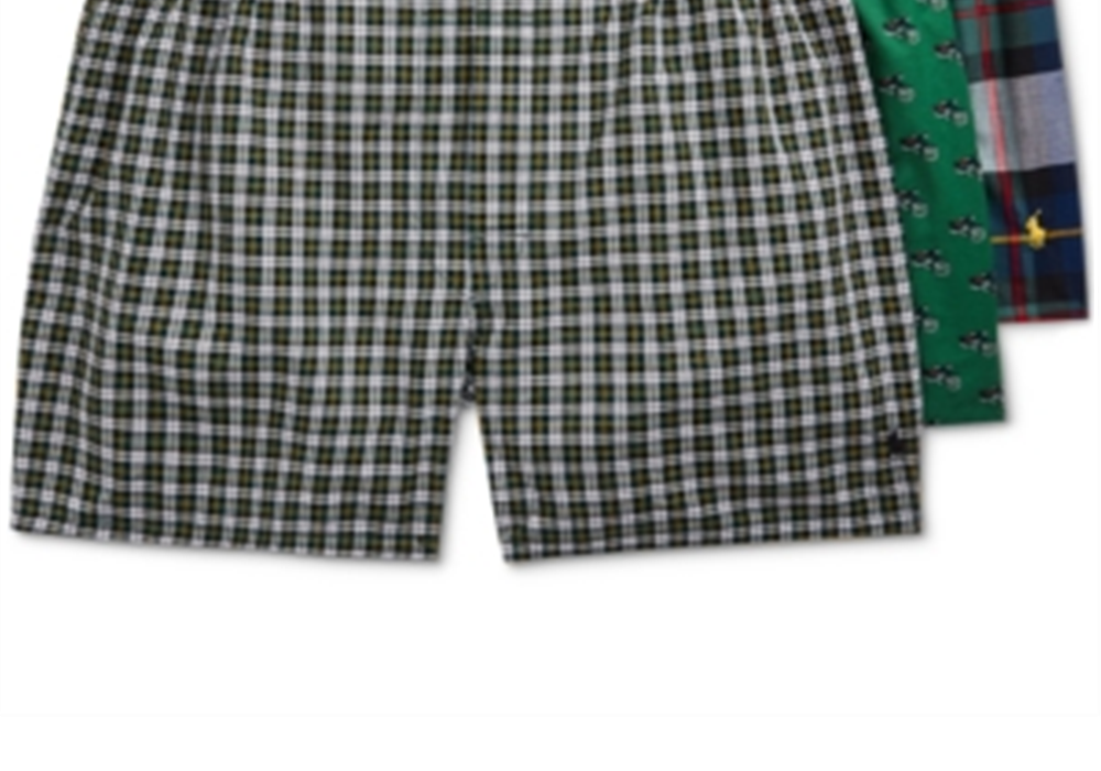 Polo Ralph Lauren Woven Boxers - 3-Pack Multi Size L