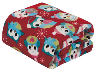 Christmas Blanket Cozy Festive Holiday Throw Blanket 50" x 60"