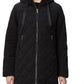 My Store Women's Discounted Cold Weather Rainforest Thermoluxe Parka Puffy Down Jacket Coat Black Size X-Large