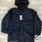 Barganbin Women's Discount Rainforest Quilted Cold Weather Winter Puffy Down Coat Blue Size Large