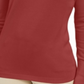 JM Collection Women's Embellished Sleeve V Neck Sweater Red Size Small
