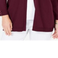 Karen Scott Women's Open Front Cardigan Wine Size -Petite XL