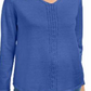 Karen Scott Women's Cotton Cable Knit Sweater Blue Size XX-Large