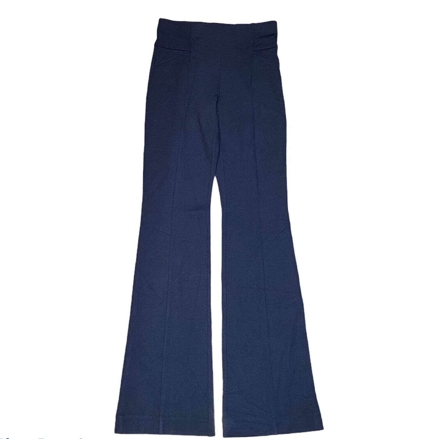 INC International Concepts Women's High Waist Bootcut Pants  Blue Size 0