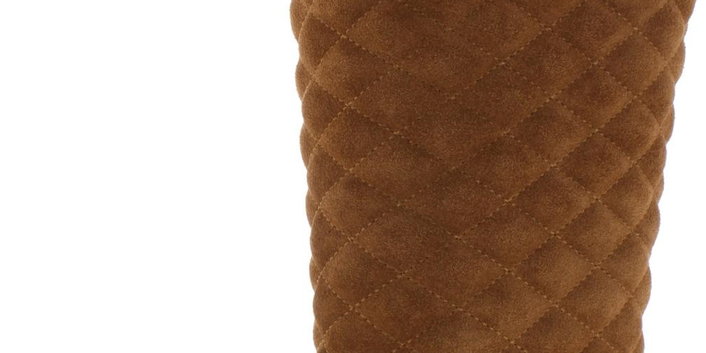 Style & Co Women's Comfort Quilted Nikyy Round Toe Platform Brown Boots 5 M
