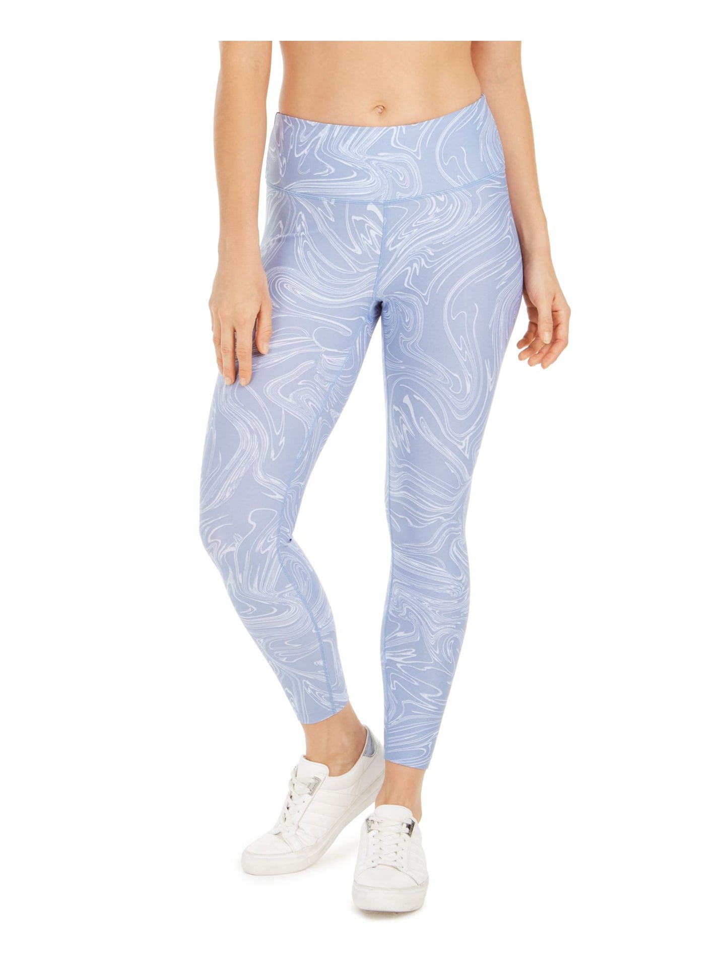 Calvin Klein Women's Printed Leggings Blue Size Large