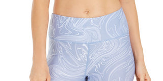 Calvin Klein Women's Printed Leggings Blue Size Large