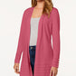 Charter Club Women's Long Sleeve Sweater Pink Size Small