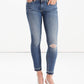 Levi's Women's 711 Skinny Ankle Jeans Blue Size 31
