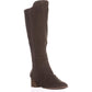 Style & Co. Women's Finnly Suede Closed Toe Over Knee Fashion Pine Size 7 M