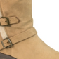 White Mountain Women's Santell Faux Fur Tall Knee High Boots Brown Size 5M