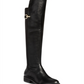 Rebel By Zigi Women's Onley Leather Round Toe Knee High Fashion Boots Black Size 7 M