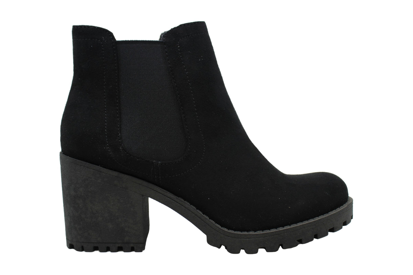 American Rag Women's Morghan Faux Suede Round Toe Booties Black Size 10 M