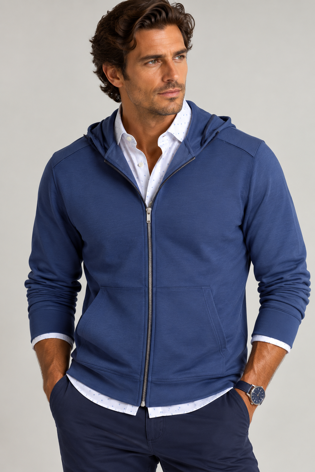 Remix Full Zip Hoodie Sweatshirt