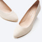 Roses Canvas U Cut Espadrille Wedges