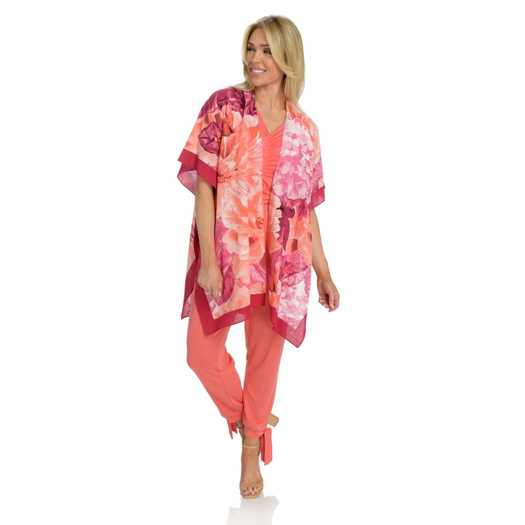 Kate & Mallory 100% Cotton Printed Kimono