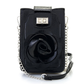 Mellow World "Rosa" Faux Patent Leather Flower Detailed Phone Carrier