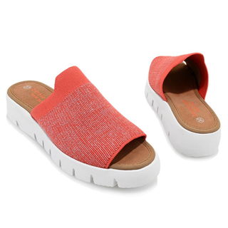 Bernie Mev "FX Ofrah" Knit Slip-on Sandals