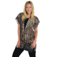 Kendall & James Printed Cover-up Kimono & Fashion Bag 2-Piece Set