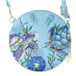Anuschka Hand-Painted Leather Round Canteen Crossbody
