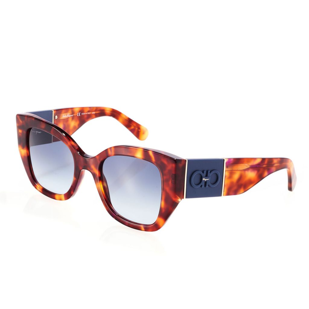 Salvatore Ferragamo Unisex 51mm Rectangular Frame Sunglasses