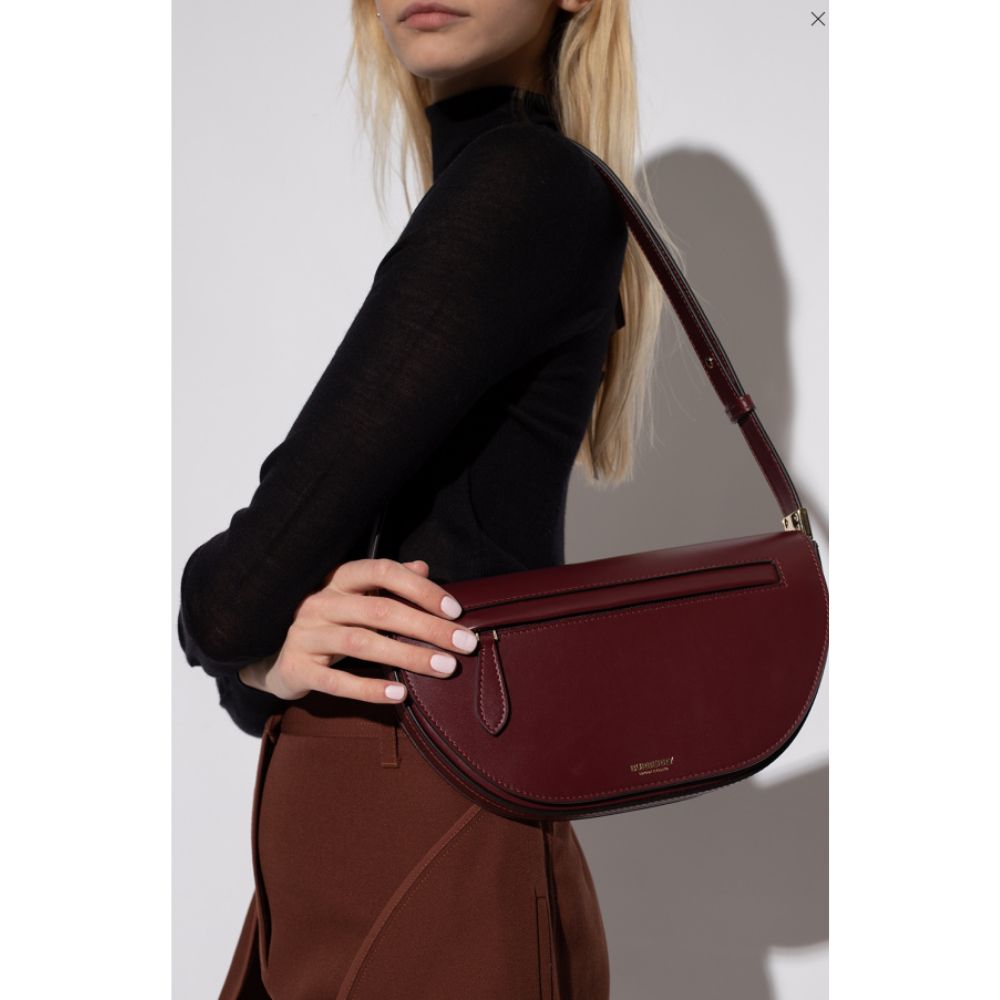 Burberry Olympia Small Leather Shoulder Bag
