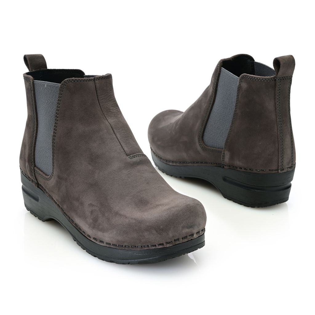 Sanita Hudson Oiled Leather Slip-on Boots