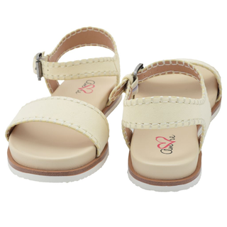 MIA Amore "Sofee" Faux Leather Flat Sandals