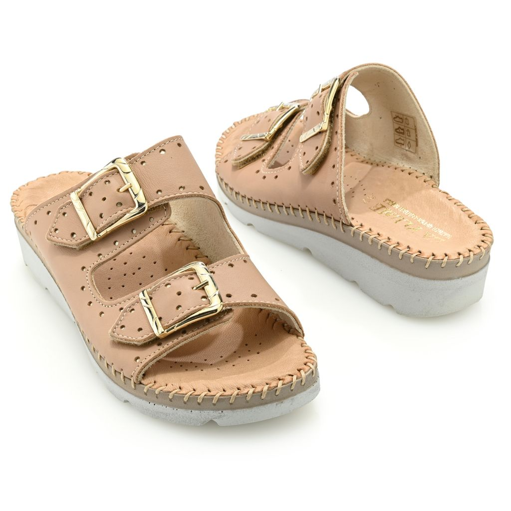 La Plume Clara Italian Made Leather Sandals