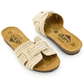 Plakton Fiji Slide-on Raffia Sandals