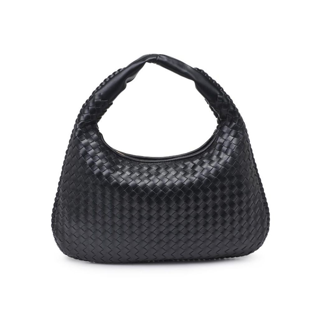 Urban Expressions Adela Woven Faux Leather Hobo Bag