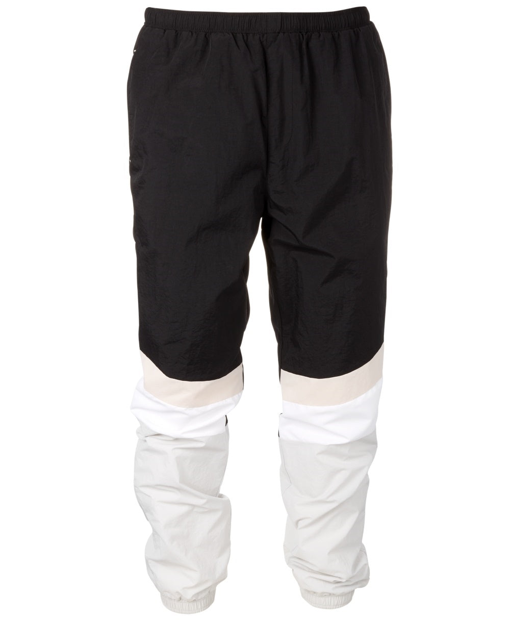 ID Ideology Men's Colorblocked Woven Joggers Gray - Size X-Large