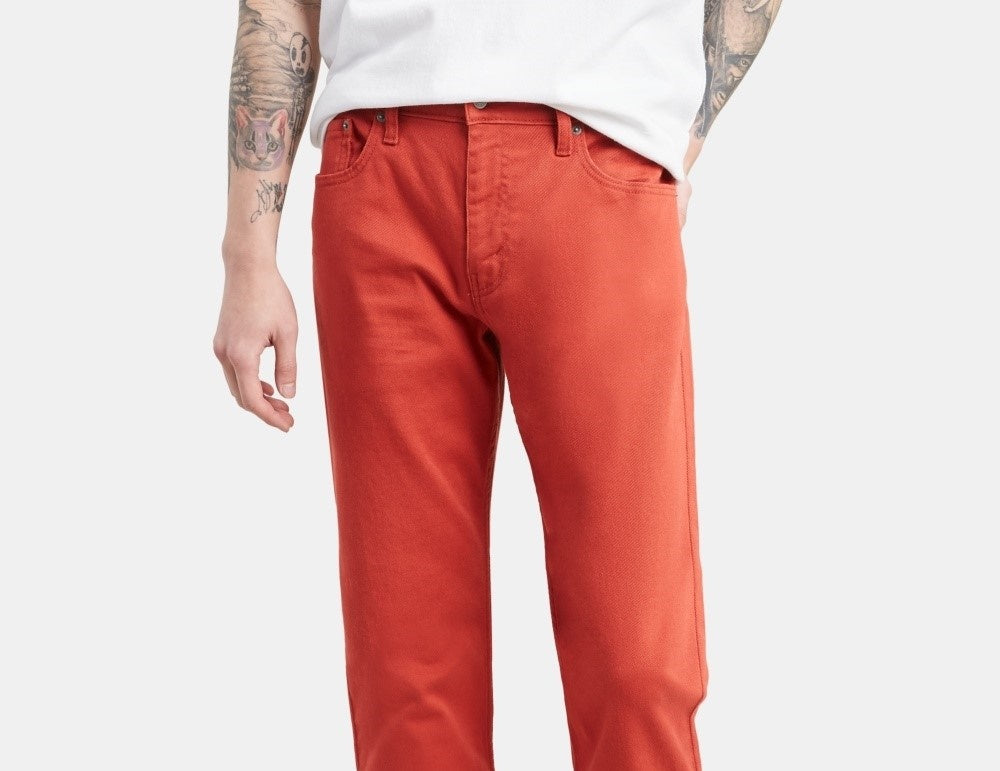 Levi's Men's 502™ Taper Jeans Dark Orange Size 32X32