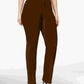 Style & Co Women's Plus & Petite Plus Size Tummy-Control Slim-Leg Jeans Brown Size Petite Small