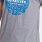 Quiksilver Men's Raging Dream Graphic T-Shirt Charcoal Size Medium