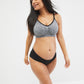 Motherhood Maternity Seamless Full-Coverage Clip-Down Nursing Bra Black Size L