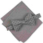 Alfani Men's Solid Mode Bow Tie Gray One Size