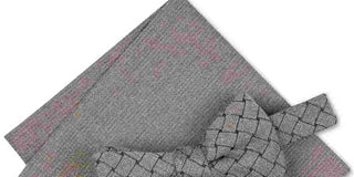 Alfani Men's Solid Mode Bow Tie Gray One Size
