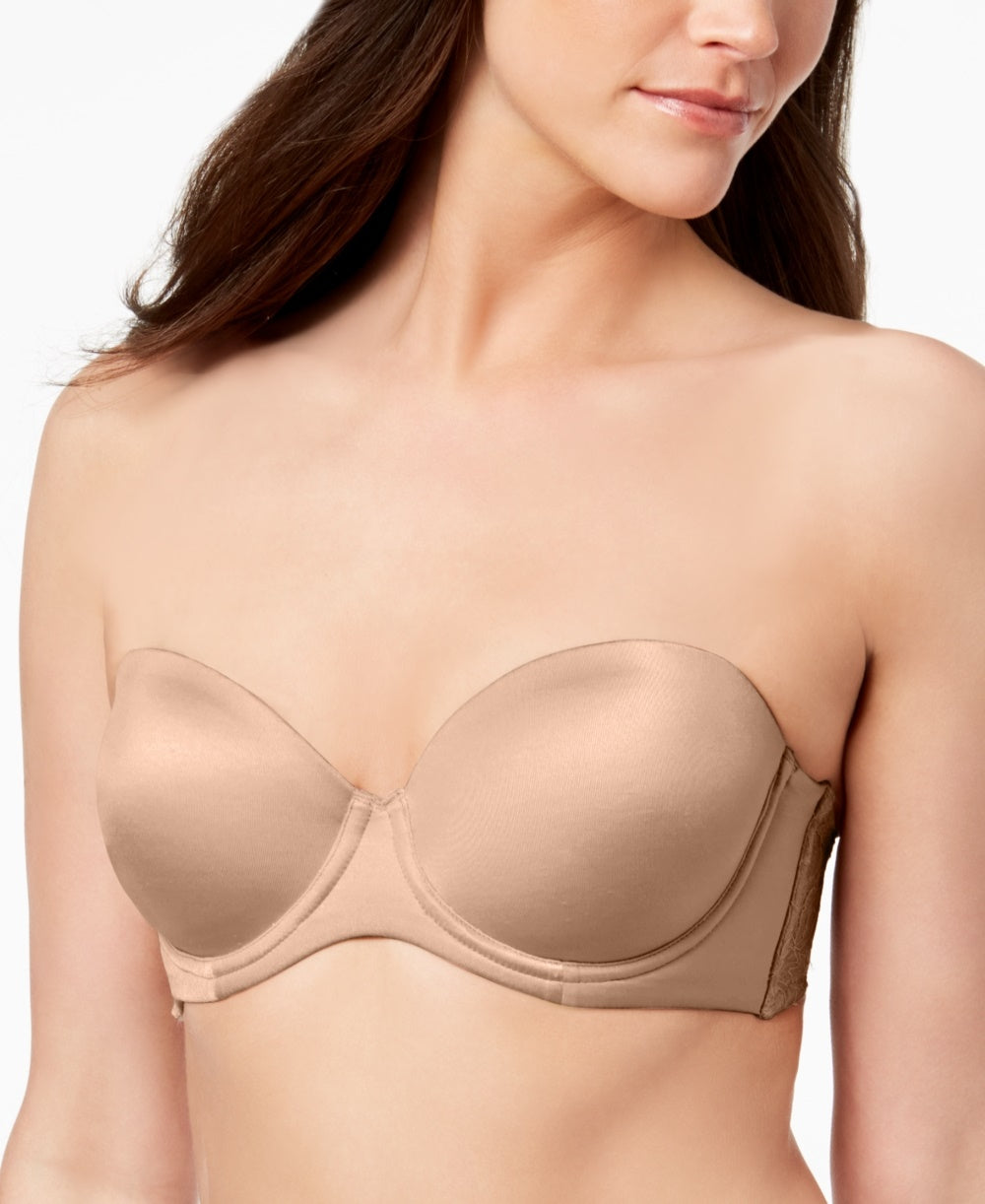 INC International Concepts Women's Multi-Way Strapless Bra Beige Size 38 DD