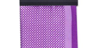 Alfani Men's Mini Dot Silk Pocket Square Purple Size Regular