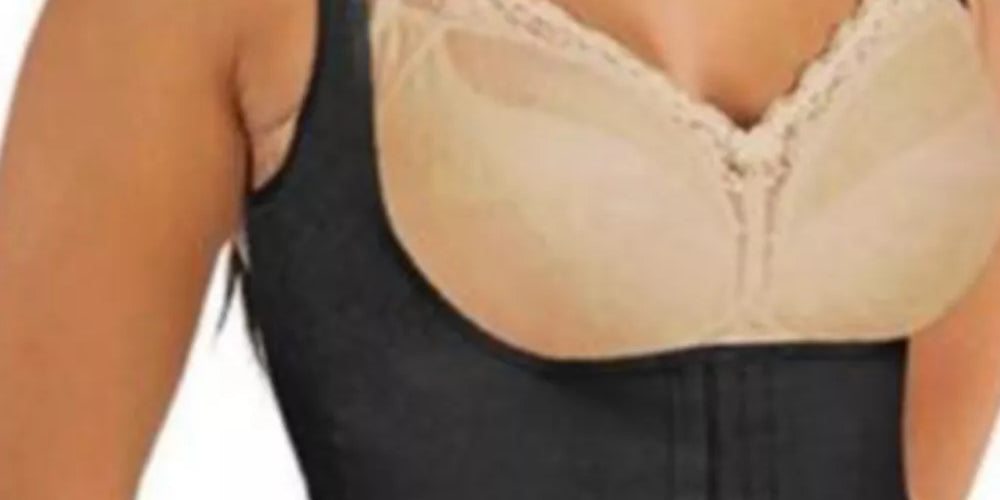 Cortland Intimates Women's Shaping Torsette Black Size 2XL