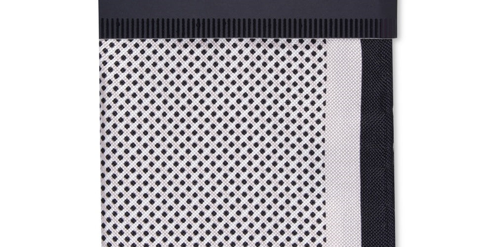 Alfani Men's Owen Silk Formal Pocket Square Grey Size Regular