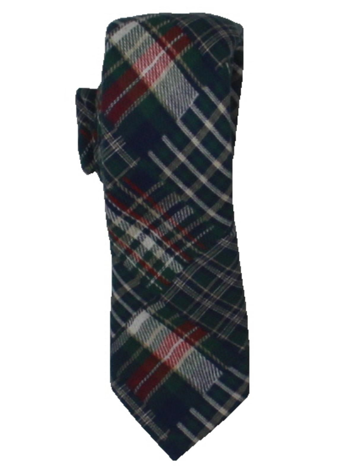 Bar III Men's Chelsea Plaid Professional Neck Tie Navy Size Regular