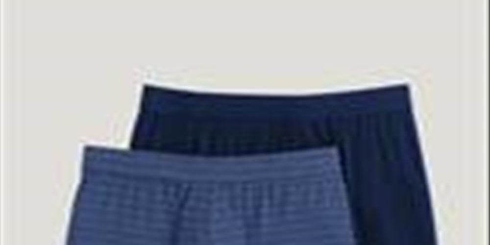Jockey Men's 2 Pack Modal Everyday Boxer Briefs Blue Size Medium