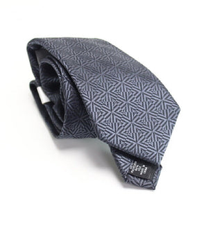 Alfani Men's Gray Slim Neck Tie Black Size Regular
