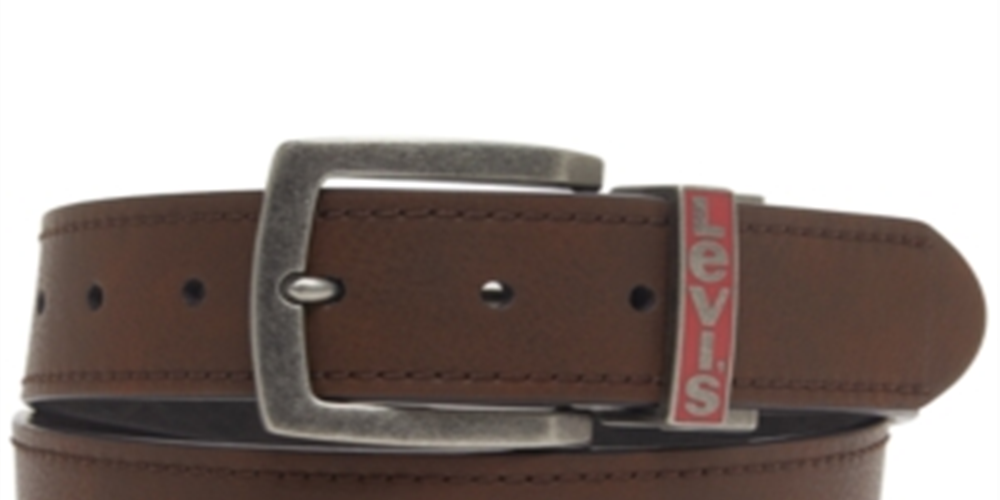 Levi's Men's Reversible Casual Belt Brown Size Medium